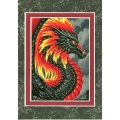 Fire Dragon Portrait